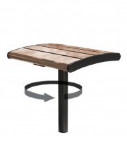 Parkpall med snurrfunktion - Nifo parkmöbler