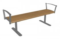 Sittbänk Nifo - Citypro proffsen på parkbänkar