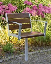 Parkmöbler för utomhusmiljö - Parkstol Nifo