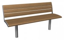 Parkmöbler för svensk klimat - Parkbänk Nifo