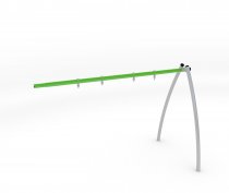 Gungställning förlängning med 2 gungor