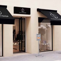 Golvställ utomhus i A3 format