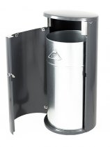 Tömmning av papperskorg Novus