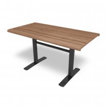 Bord Sofiero i Värmebehandlat trä och svart stomme