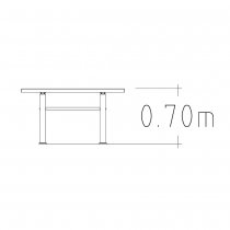 Sofiero parkmöbler höjd