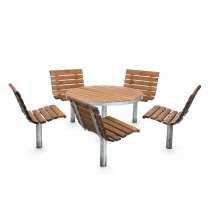 Utemöbler för brf, hyresfastighet, park och stad