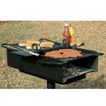 Dubbelgrill för park, mycket tålig grill för utomhus