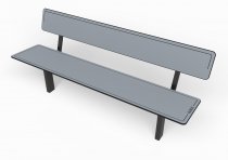 Parksoffa Ekeby i underhållsfritt HPL