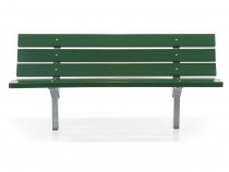 Parksoffa Djurgården - Grön - Platsgjutning