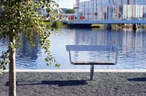 Parksoffa Spin - Barkbrun