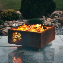 piazza eldstad till uteplatsen