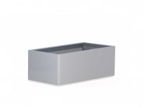 grå planteringslåda chilla stor