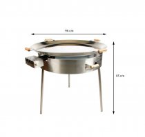 gasolgrill i rostfritt stål