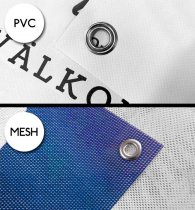 Vepa banderoll "Hotell" vägskylt