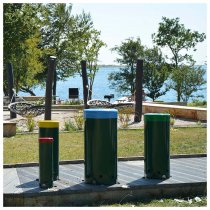 Färgglada Sambatrummor Utomhusbruk miljöbild