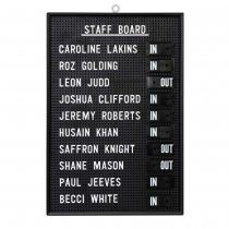 Prislista i retro stil för café och restaurang