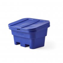Blå sandbehållare 300 liter