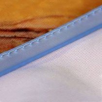 Banderoll med kedersöm 1x3 meter