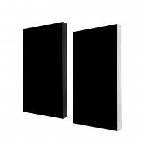 Smart Line Digital skärm 50 tum i svart och vit modell för vägg eller tak, tunn design för digital skyltning i butik och offentl