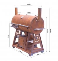 mycket stor bbq grill