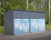 Mijöbild avfallskärl Modul DUO
