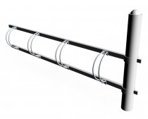 Förlängningsmodul till cykelställ Ströget 4 platser