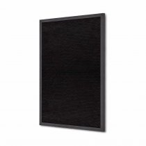 Retro bokstavstavla med filtpanel 40x60cm