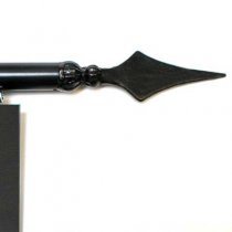 Pulverlackad antik smidesskylt för vägg med logga