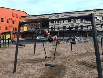 Femhörnigt gungställ