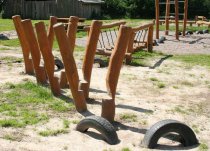 stolpgång Tilia i natur