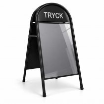 Toppställ 70x100 cm - Svart RAL 9017