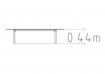 Höjd Ekeby parksoffa