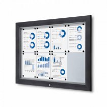 Skyltskåp Utomhus för 8 st. A4-dokument