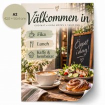 Vattentålig affisch - A2
