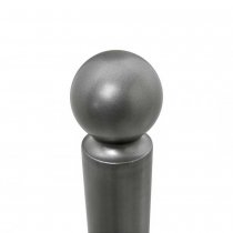 stålpollare med dekorativ topp