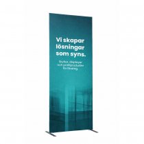 Zipper Banner Slim 85 × 200 cm med tryck