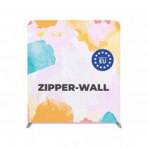Zipper wall mässvägg med tryck i storlek 2000x2500 mm
