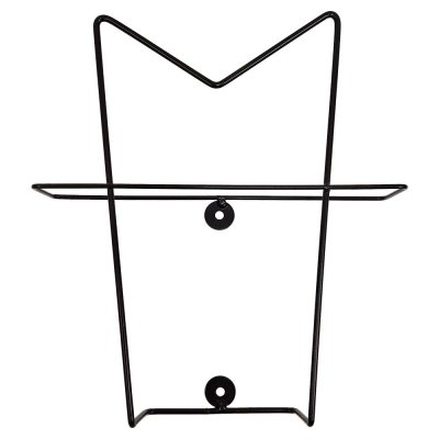 Trådställ Metall A4 för vägg - Svart