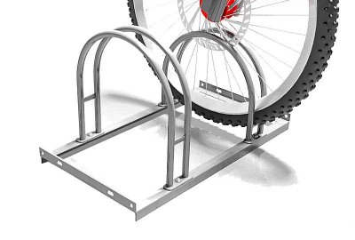 Cykelställ i galvat stål, förlängningsbar