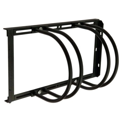 Cykelställ vägg svart – Modell 500 med 2 cykelplatser