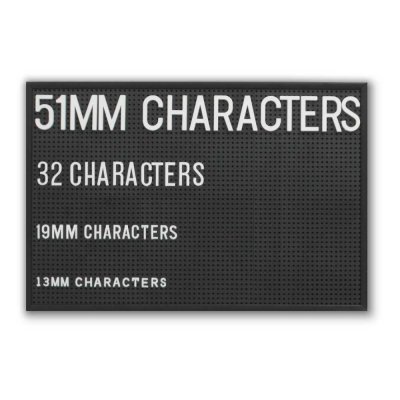 Bokstäver till Peg bokstavstavla