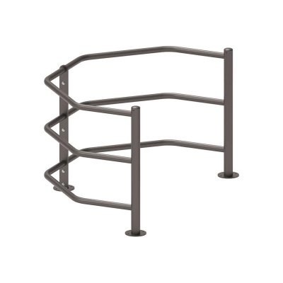 Fast vändkors mörkgrå