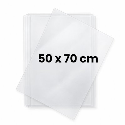 Frontplast 50x70 cm - skyddsplast för gatupratare