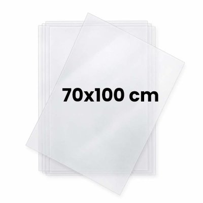 Frontplast 70x100 cm - Skyddsplast för gatupratare