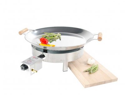 stekhäll i rostfritt stål