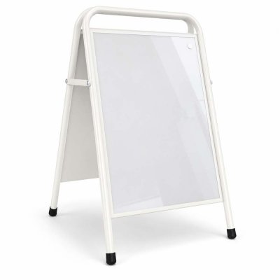 Gatuställ Easy sign 50x70 vit RAL 9016