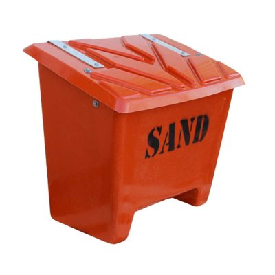 Sandningslåda 130 liter - Orange