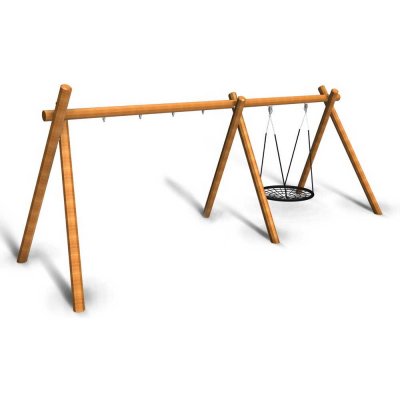 gungställning inklusive fågelbosgunga