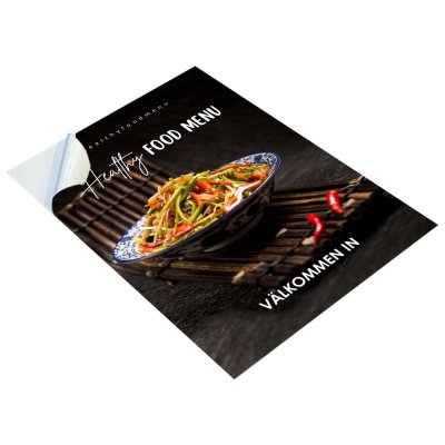 Laminerad dekal på printad folie 50x70 cm