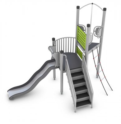 Lekställning för lekplatser